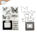 Elizabeth Craft Designs Stamp & Die Set - Where Wings Wonder, CSD456