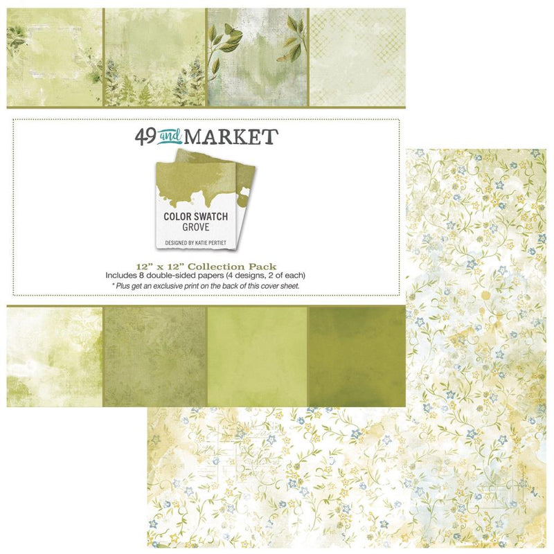 49 & Market Collection Pack 12x12 - Color Swatch: Grove, CSG25026