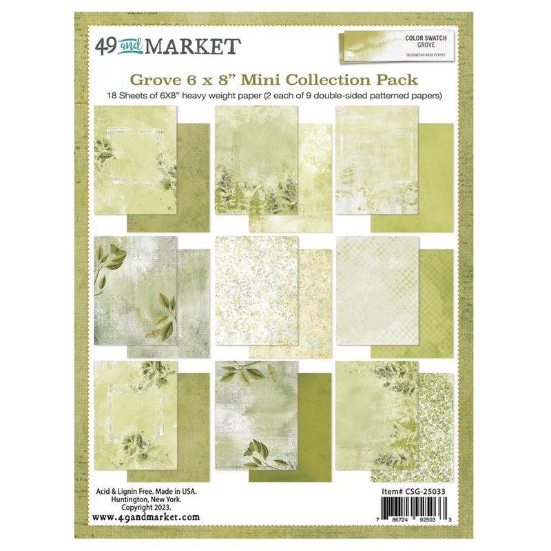 49 & Market Collection Pack 6x8 - Color Swatch: Grove, CSG25033