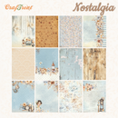 CrafTreat 6x8 Paper Pad 24Pc - Nostalgia, CTPP8023