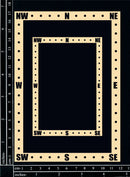 Dusty Attic Chipboard 5x7 Nautical Frampes, DA2147