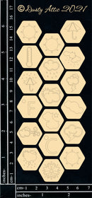 Dusty Attic Chipboard 3x6 - Weather Icons, DA2940