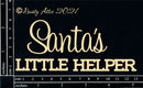 Dusty Attic Chipboard 3x6- Santa's Little Helper, DA3208