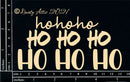 Dusty Attic Chipboard 3x5 - Ho Ho Ho, DA3210