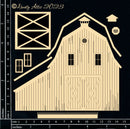 Dusty Attic Chipboard 6x6 - Big Barn, DA3395