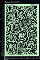 Dusty Attic Stencil 5x7 - Alice Stencil