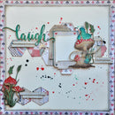 Dusty Attic Chipboard 4x5 - Alice Elements