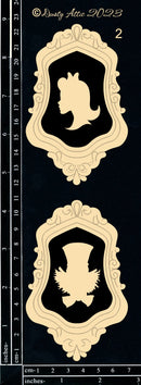 Dusty Attic Chipboard 3x9 - Alice Elements