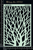 Dusty Attic Stencil 5x7 - Tree Stencil