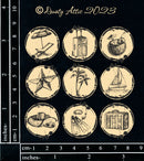 Dusty Attic Chipboard 3x4 - Page Pebbles