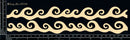 Dusty Attic Chipboard 3x12 - Wavy Borders, DA3741