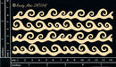 Dusty Attic Chipboard 3x6 - Wavy Borders Small, DA3742