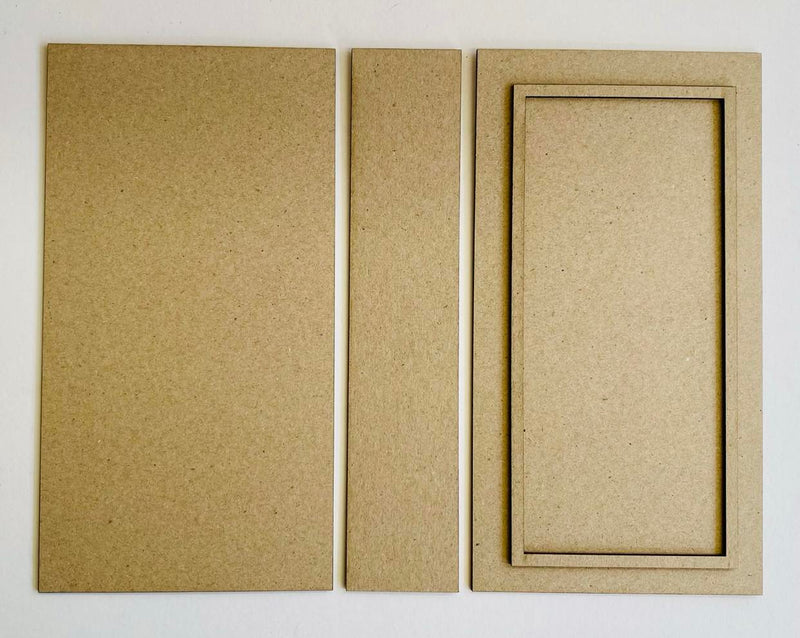 Dusty Attic Chipboard TN Mini Album Cover Set