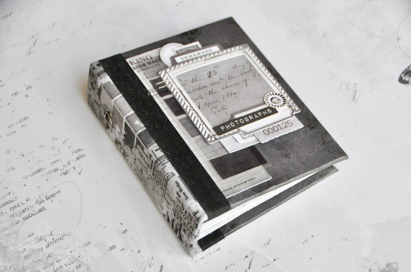 Dusty Attic Chipboard 3x4 Mini Album Cover Set