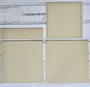 Dusty Attic Chipboard 6x6 Mini Album Cover Set