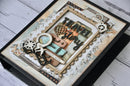 Dusty Attic Chipboard 6x8 Mini Album Cover Set