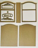 Dusty Attic Chipboard 6x8 Mini Album Cover Set