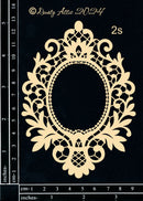 Dusty Attic Chipboard 4x6 - Vintage Fram