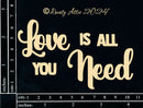 Dusty Attic Chipboard 3x5 - Love is all you Need, DA3845