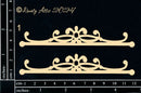 Dusty Attic Chipboard 3x5- Vintage Borders