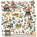 49 & Market - Beach Vibes Laser Cut Elements, DBV-32161 by Dennis Burton