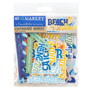 49 & Market - Beach Vibes Chipboard Words, DBV-32185 by Dennis Burton