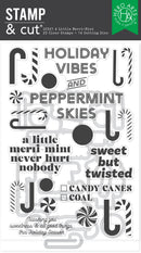 Hero Arts Stamp & Cut Set - A Little Merri-Mint, DC321