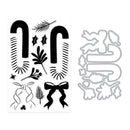 Hero Arts Stamp & Cut Set - Candy Cane Swag, DC322