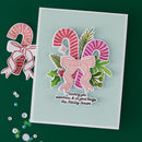 Hero Arts Stamp & Cut Set - Candy Cane Swag, DC322