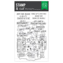 Hero Arts Crackin' Christmas Stamp & Cut Set - A Little Nuts, DC323