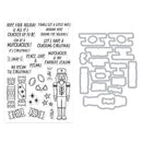 Hero Arts Crackin' Christmas Stamp & Cut Set - A Little Nuts, DC323