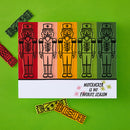 Hero Arts Crackin' Christmas Stamp & Cut Set - A Little Nuts, DC323