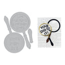 Hero Arts Case Closed Clear Die Set - Magnifying Glass, DF245