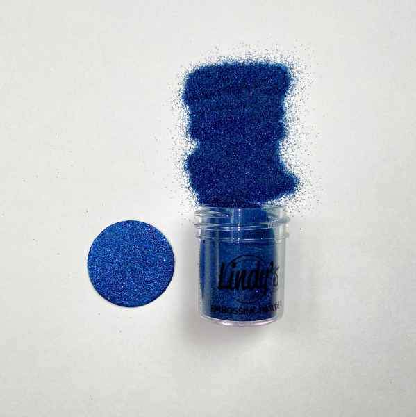 Lindy's Gang - Dragonfly Denim Glittery Embossing Powder, DFDEP