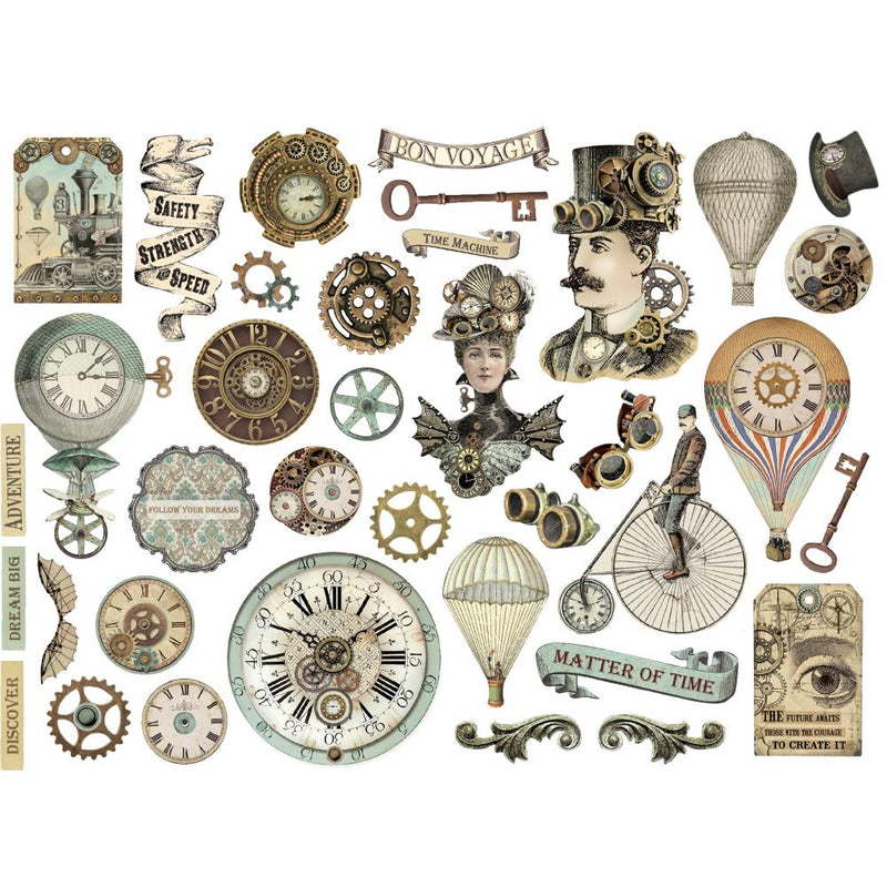 Stamperia Die-Cuts - Voyages Fantastiques, DFLDC91
