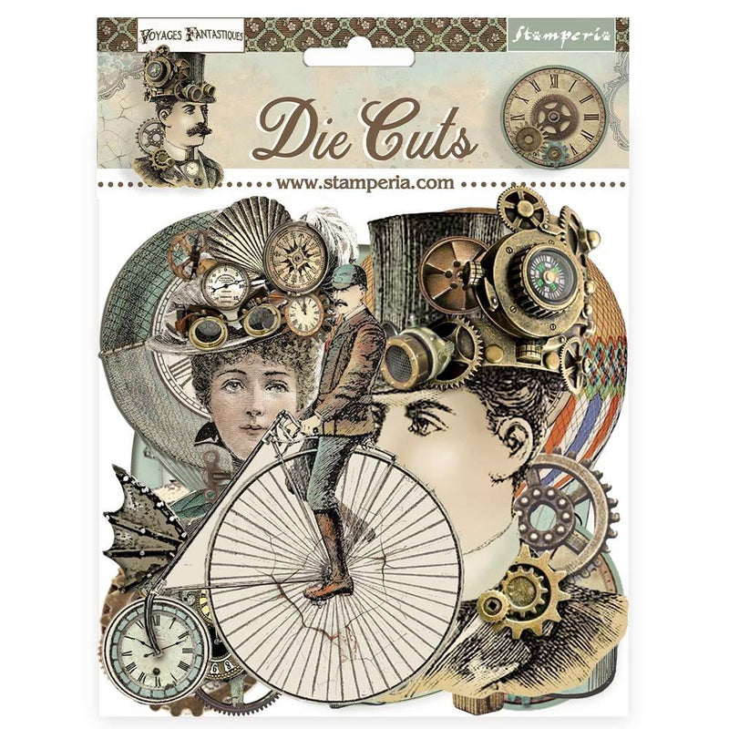 Stamperia Die-Cuts - Voyages Fantastiques, DFLDC91