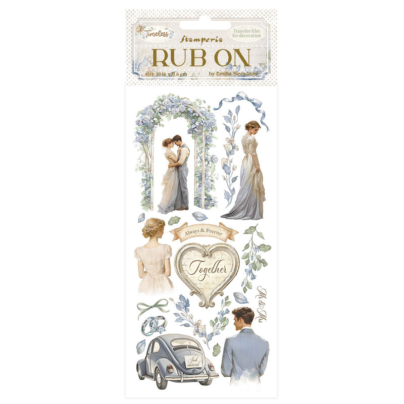 Stamperia Rub-on - Timeless Wedding, DFLRB162