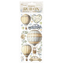Stamperia Rub-on - Timeless Air Balloons, DFLRB163
