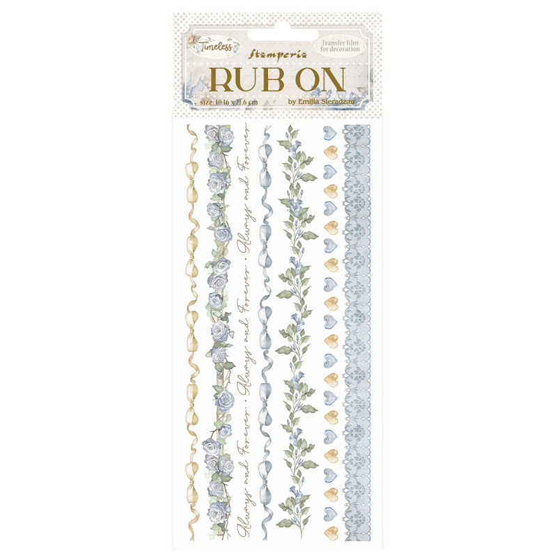 Stamperia Rub-on - Timeless Stripes, DFLRB165