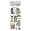 Stamperia Rub-ons 4" x 8.5" - Venice City of Art doors and windows, DFLRB169