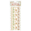 Stamperia Whispering Woods 4x8.5 Rub-Ons - Stripes, DFLRB189