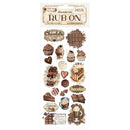 Stamperia Coffee & Chocolate Rub-Ons - Vintage Sweet Moments, DFLRB194