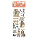 Stamperia Furry Friends Rub-Ons - Dog, DFLRB196