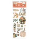 Stamperia Furry Friends Rub-Ons - Writings, DFLRB198