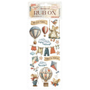 Stamperia Rub-Ons- Family Air Balloons, DFLRB218