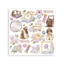 Stamperia Rub On Kit - Quiet Days, DFLRBX01