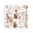 Stamperia Rub On Kit - Quiet Days, DFLRBX01