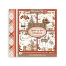 Stamperia Rub-on Kit 6.1x6.1 - 6Pgs -Gear Up for Christmas, DFLRBX03