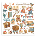 Stamperia Rub-On Kit- Family, DFLRBX04