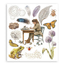 Stamperia Rub-On Selection 6Pgs - All Around, DFLRBXG07